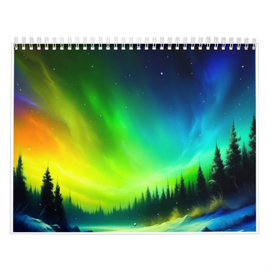Aurora Borealis Calendar Kalender (Titelbild)