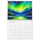 Aurora Borealis Calendar Kalender (Mär 2027)