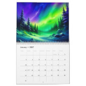 Aurora Borealis Calendar Kalender (Jan 2027)