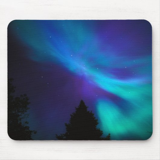 Aurora Borealis | Canada Ontario Sudbury Mousepad (Vorne)