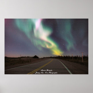 Aurora Borealis - Chisasibi Quebec Poster