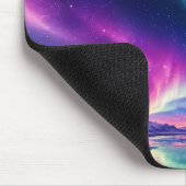 Aurora-Borealis-Design Mousepad (Ecke)