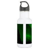 Aurora borealis edelstahlflasche (Rückseite)