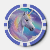 Aurora Borealis Fantasy Rainbow Glitzer Unicorn