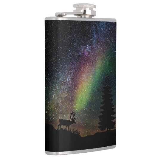 Aurora Borealis Flachmann (Rechts)