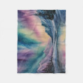 Aurora Borealis Fleecedecke (Vorderseite)