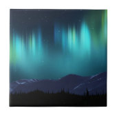 Aurora Borealis Fliese (Vorderseite)
