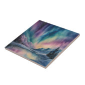 Aurora Borealis Fliese (Seite)