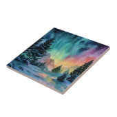 Aurora Borealis Fliese (Seite)