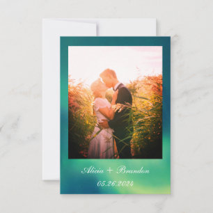 Aurora Borealis Foto Northern Lights Wedding Save The Date