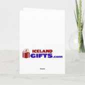 Aurora Borealis - frohe Weihnachten (Rückseite)