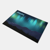 Aurora Borealis Fußmatte (Schrägansicht)