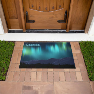 Aurora Borealis Fußmatte