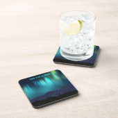 Aurora Borealis Getränkeuntersetzer (Rechte Seite)