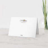 Aurora Borealis Grußkarte Karte (Rückseite)