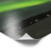 Aurora borealis im Himmel Foto drucken (Ecke)