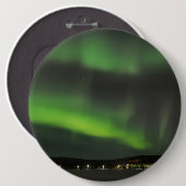 Aurora borealis im Himmelknopf Button (Vorne & Hinten)
