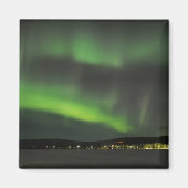 Aurora borealis im Himmelmagnet Magnet (Vorne)