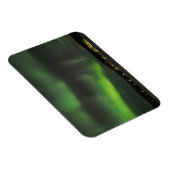 Aurora borealis im Himmelsrechteckigen Magneten Magnet (Rechte Seite)