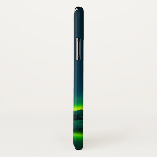 Aurora Borealis im Nachthimmel. Nordlichter Case-Mate iPhone Hülle (Hinten/Rechts)