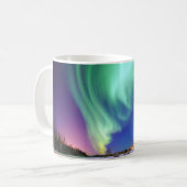 Aurora Borealis in Alaska Kaffeetasse (Vorderseite Links)