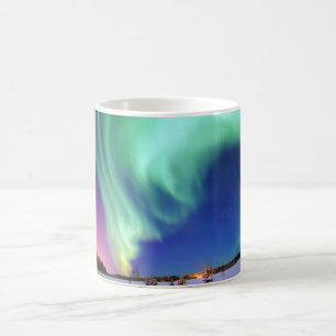 Aurora Borealis in Alaska Kaffeetasse