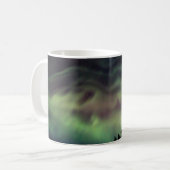 Aurora borealis in finnischem Lappland Kaffeetasse (Vorderseite Links)