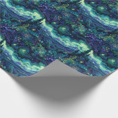 Aurora Borealis: Inuit Myth Tileable Pattern Geschenkpapier (Ecke)
