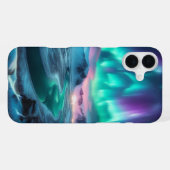 Aurora Borealis iPhone Hülle (Rückseite (Horizontal))