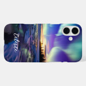 Aurora Borealis Iridescent Twilight Case-Mate iPhone Hülle (Rückseite (Horizontal))