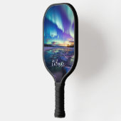 Aurora Borealis Iridescent Twilight Pickleball Schläger (Links)