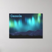 Aurora Borealis - Kanada Leinwanddruck (Vorderseite)