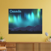 Aurora Borealis - Kanada Leinwanddruck (Insitu (Wohnzimmer))