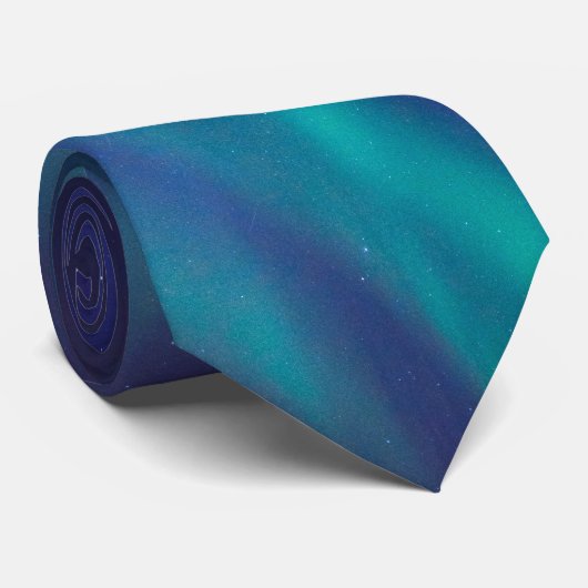 Aurora Borealis Krawatte (Gerollt)