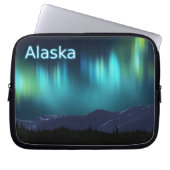 Aurora Borealis Laptopschutzhülle (Vorderseite)