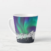 Aurora Borealis - Latte Tasse (Linke Ecke)