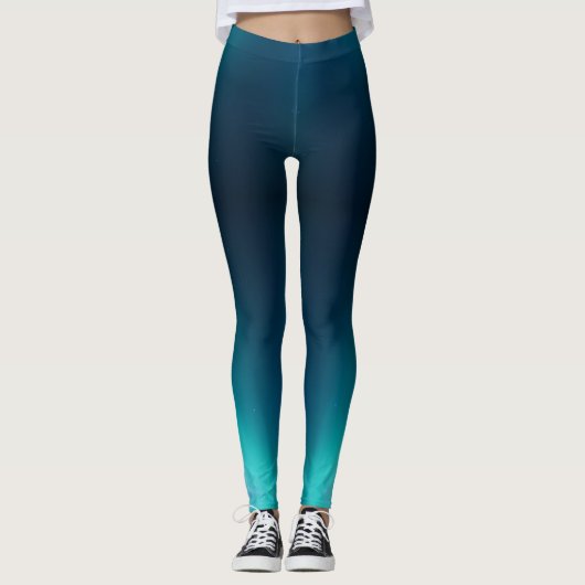 Aurora Borealis Leggings (Vorderseite)