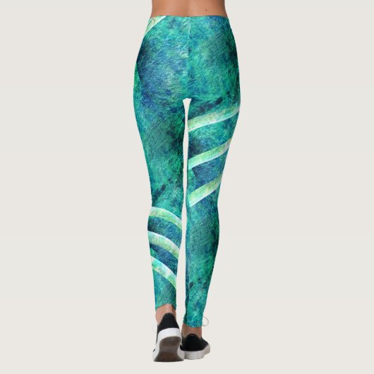 Aurora Borealis - Leggings (Rückseite)