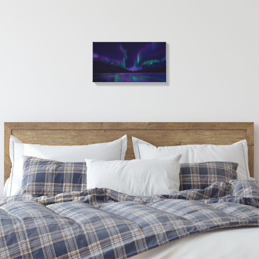 AURORA BOREALIS LEINWAND (Insitu (Schlafzimmer))