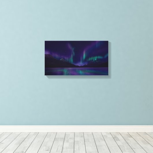 AURORA BOREALIS LEINWAND (Insitu (Holzboden))