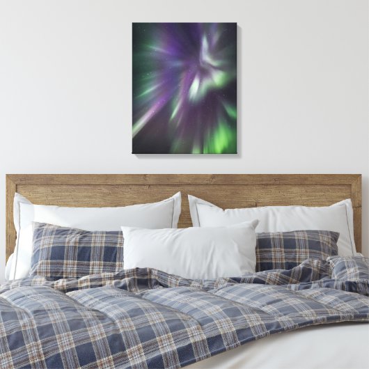 Aurora borealis leinwanddruck (Insitu (Schlafzimmer))