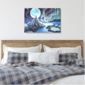 Aurora borealis leinwanddruck (Insitu (Schlafzimmer))