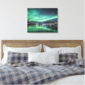 Aurora Borealis Leinwanddruck (Insitu (Schlafzimmer))