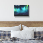 Aurora Borealis Leinwanddruck (Insitu (Schlafzimmer))