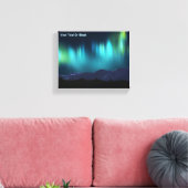 Aurora Borealis Leinwanddruck (Insitu (Wohnzimmer))