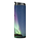 Aurora Borealis Lichter personalisiert mit Ihrem N Thermosbecher (Nach rechts gedreht)