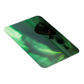 Aurora Borealis | Lofoten Beach Norwegen Magnet (Rechte Seite)