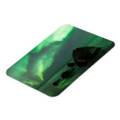 Aurora Borealis | Lofoten Beach Norwegen Magnet (Linke Seite)