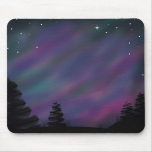 Aurora Borealis Mausunterlage Mousepad