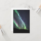Aurora Borealis Milchstraßengalaxie Karte (Vorderseite/Rückseite Beispiel)
